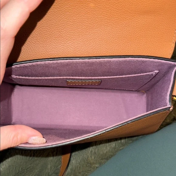 Versace Tan Crossbody Bag with Medusa Emblem - Picture 6 of 14